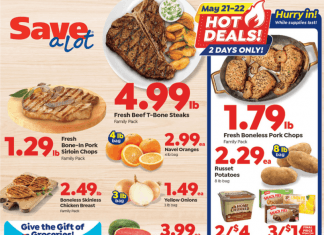Save A Lot Weekly Ad May 19 – May 25, 2021