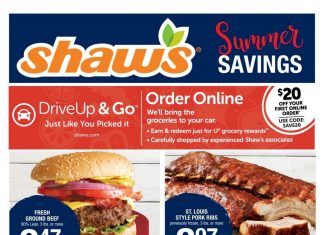 Shaw’s Weekly Ad May 21 – May 27, 2021
