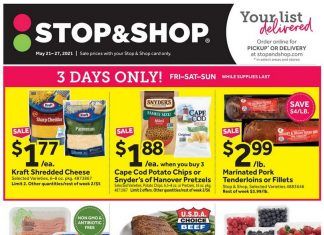 Stop & Shop Weekly Ad May 21 – May 27, 2021