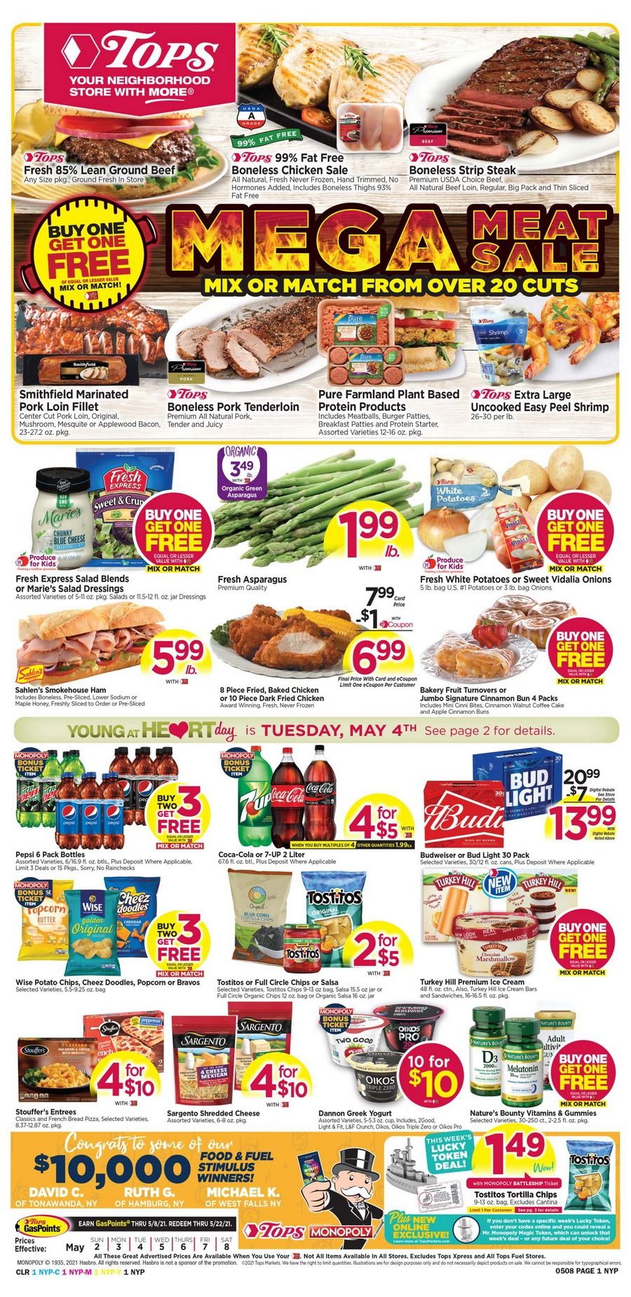 Tops Weekly Ad May 02 May 08, 2021