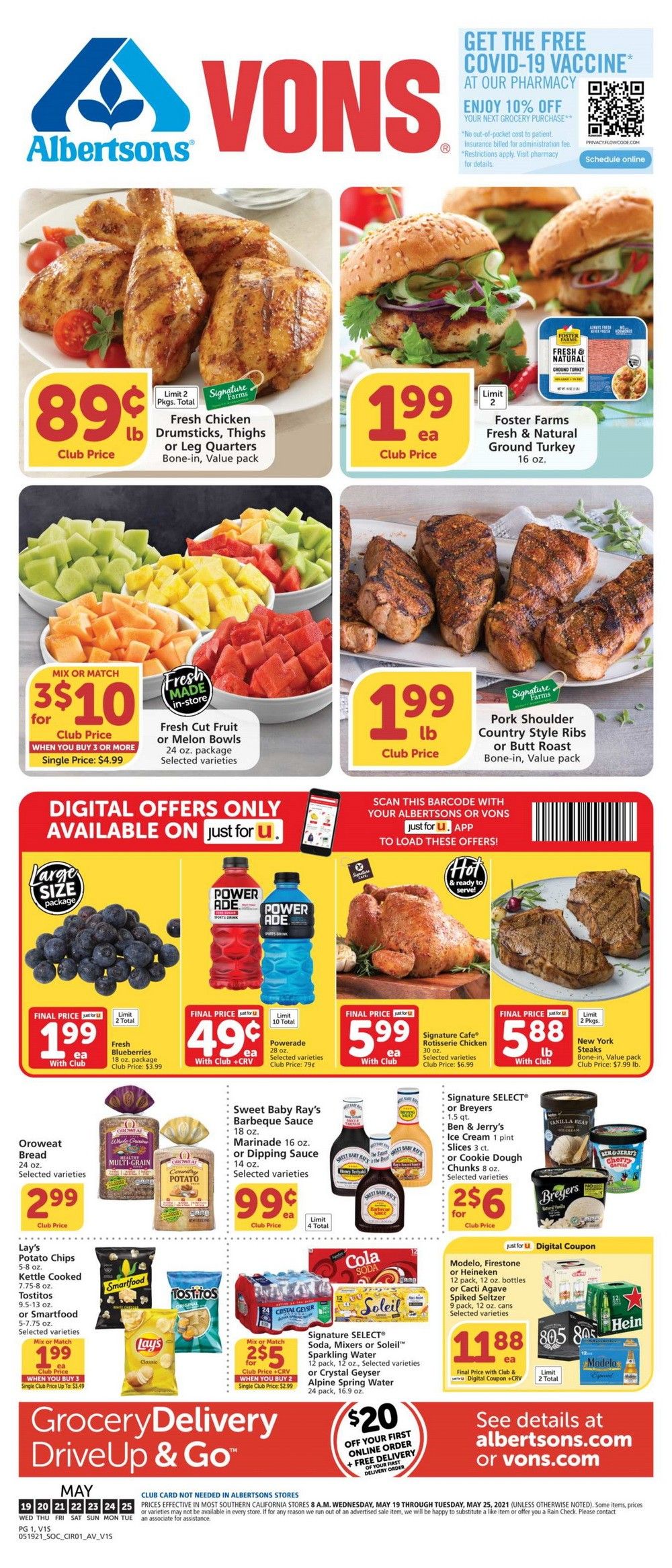 Vons Weekly Ad May 19 May 25, 2021