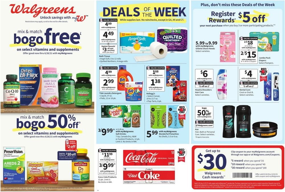 Walgreens Weekly Ad May 16 May 22, 2021