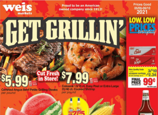 Weis Markets Monthly Ad May 06 – Jun 10, 2021