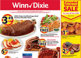 Winn-Dixie Weekly Ad May 19 – May 25, 2021