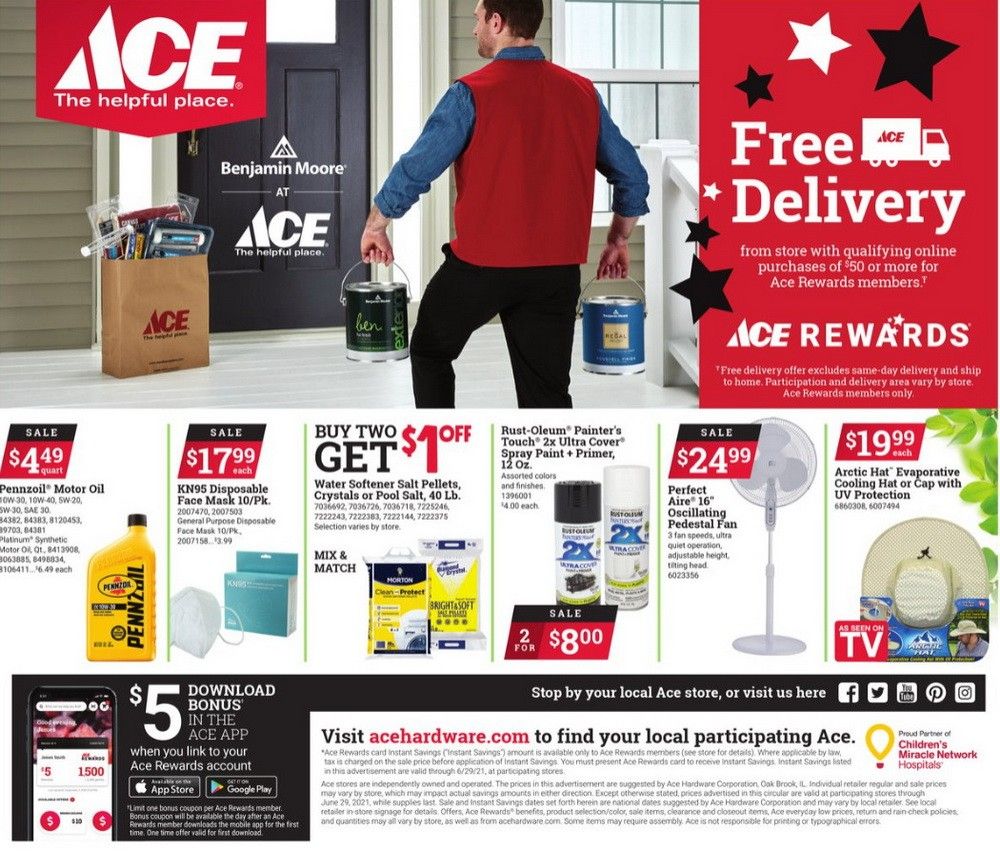 ACE Hardware Monthly Ad June 01 June 29, 2021