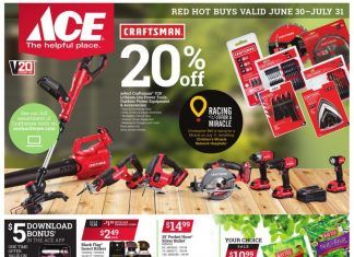 ACE Hardware Monthly Ad June 30 – July 31, 2021
