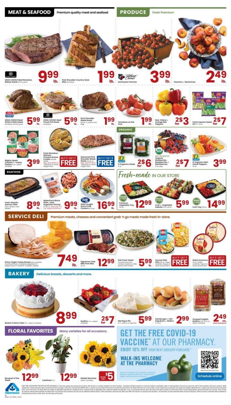 Albertsons Weekly Ad Jun 30 Jul 06, 2021
