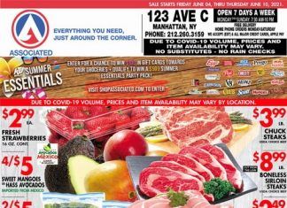 Associated Supermarkets Weekly Ad Jun 04 – Jun 10, 2021