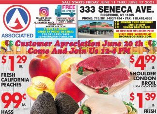 Associated Supermarkets Weekly Ad June 11 – June 17, 2021