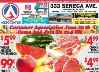Associated Supermarkets Weekly Ad June 18 – June 24, 2021
