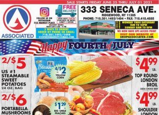 Associated Supermarkets Weekly Ad June 25 – July 01, 2021