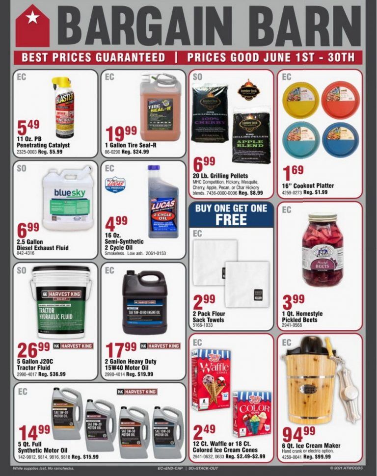 Atwoods Monthly Ad June 01 June 30, 2021