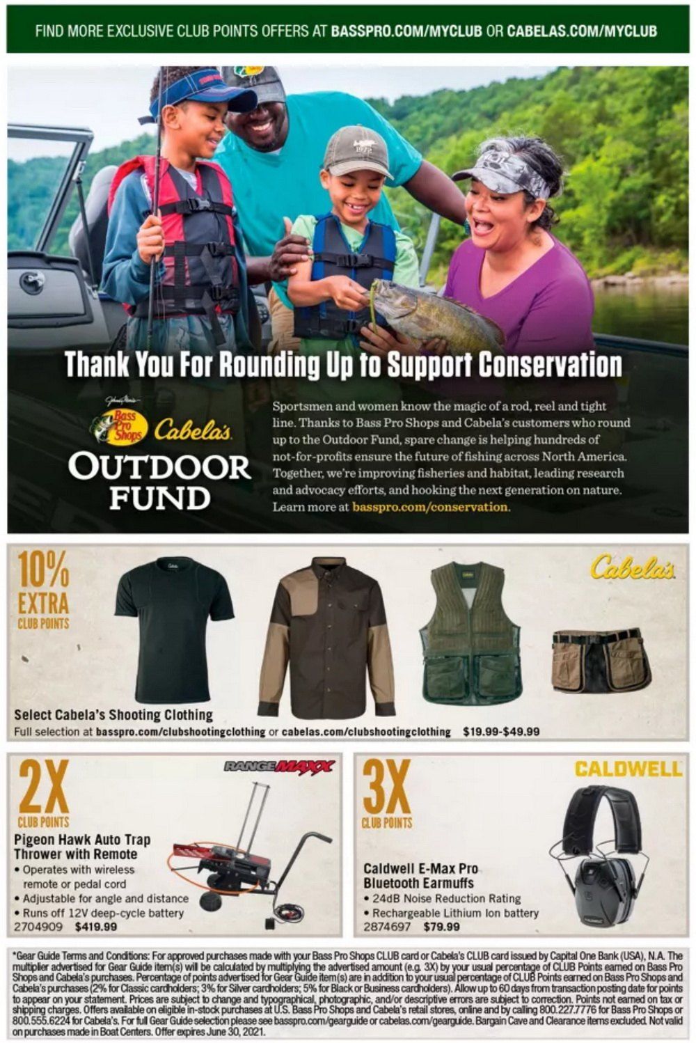Bass Pro Shops Gear Guide Sale Jun 01 – Jun 30, 2021