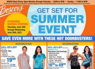 Boscov’s Weekly Ad June 24 – June 30, 2021