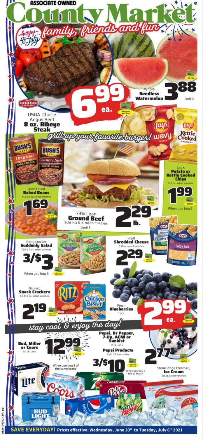 County Market Weekly Ad June 30 July 06, 2021