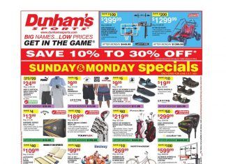 Dunham’s Sports Weekly Ad June 05 – June 10, 2021