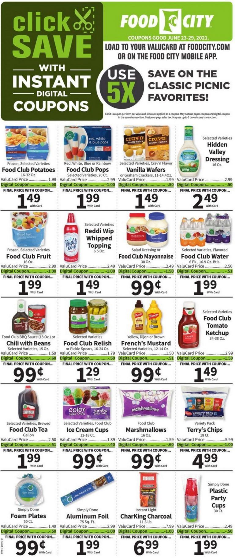 Food City Weekly Ad Jun 23 Jun 29, 2021