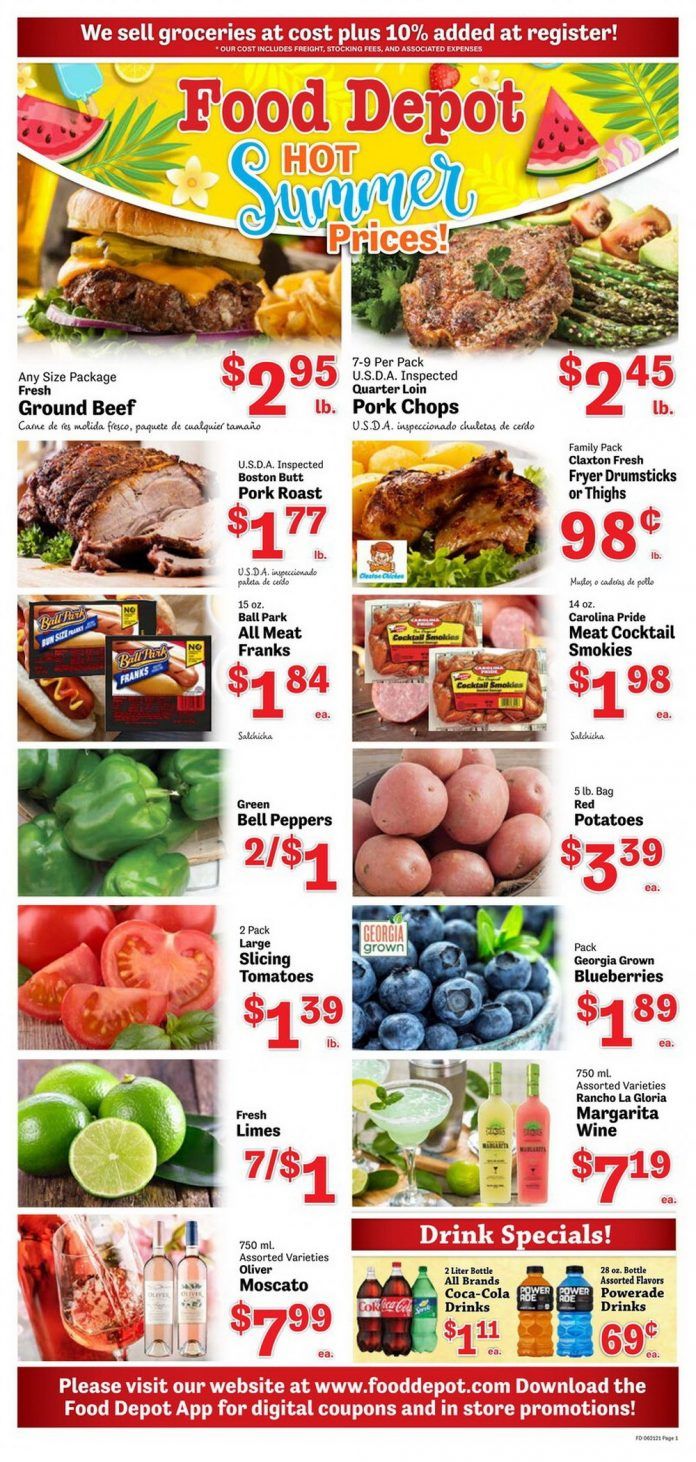 Food Depot Weekly Ad June 21 June 27, 2021