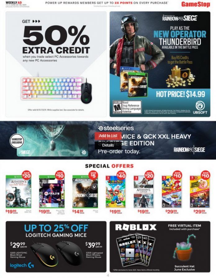 GameStop Weekly Ad June 20 June 26, 2021