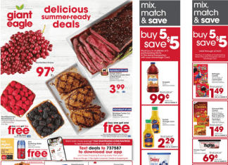 Giant Eagle Weekly Ad June 10 – June 16, 2021
