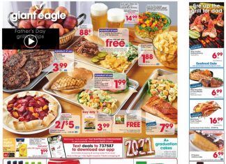 Giant Eagle Weekly Ad June 17 – June 23, 2021