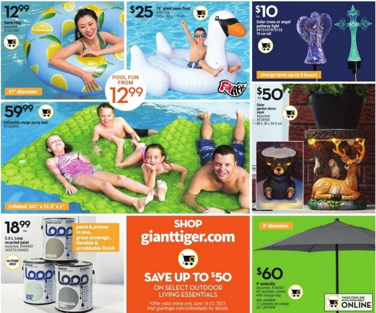 Giant Tiger Weekly Ad Jun 16 Jun 22, 2021