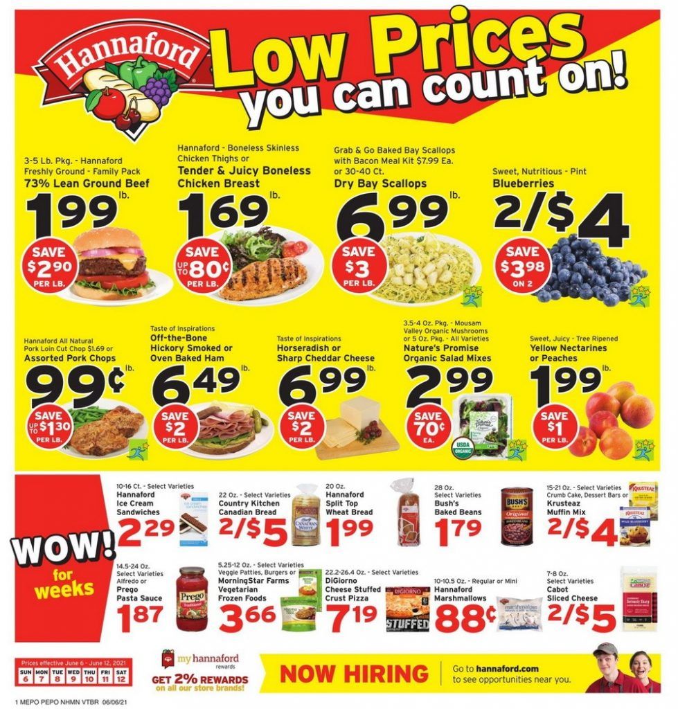 Hannaford Weekly Ad June 06 June 12, 2021