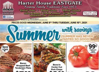 Harter House Weekly Ad June 09 – June 15, 2021
