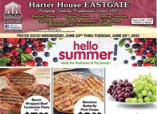 Harter House Weekly Ad June 23 – June 29, 2021