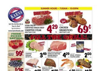 Karns Quality Foods Weekly Ad June 01 – June 07, 2021