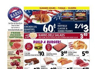 Karns Quality Foods Weekly Ad June 29 – July 05, 2021