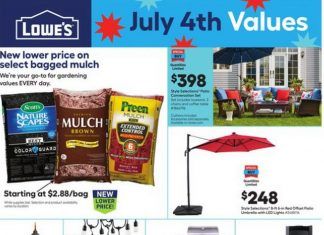 Lowe’s Weekly Ad June 24 – July 07, 2021
