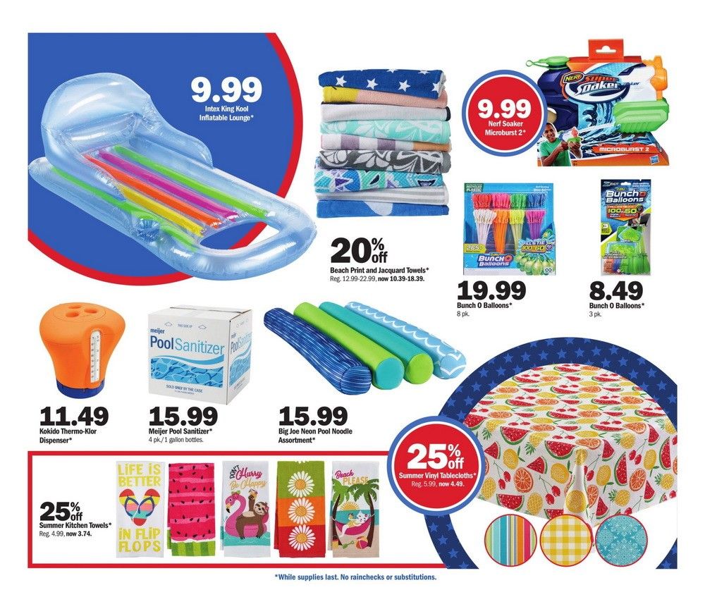 meijers 4th of july ad