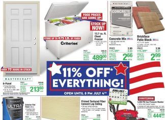 Menards Weekly Ad June 24 – July 04, 2021