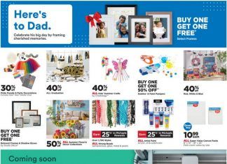 Michaels Weekly Ad Jun 06 – Jun 12, 2021