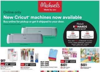Michaels Weekly Ad Jun 20 – Jun 26, 2021