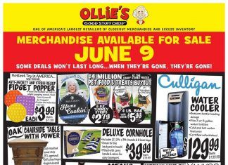 Ollie’s Weekly Ad June 09 – June 16, 2021