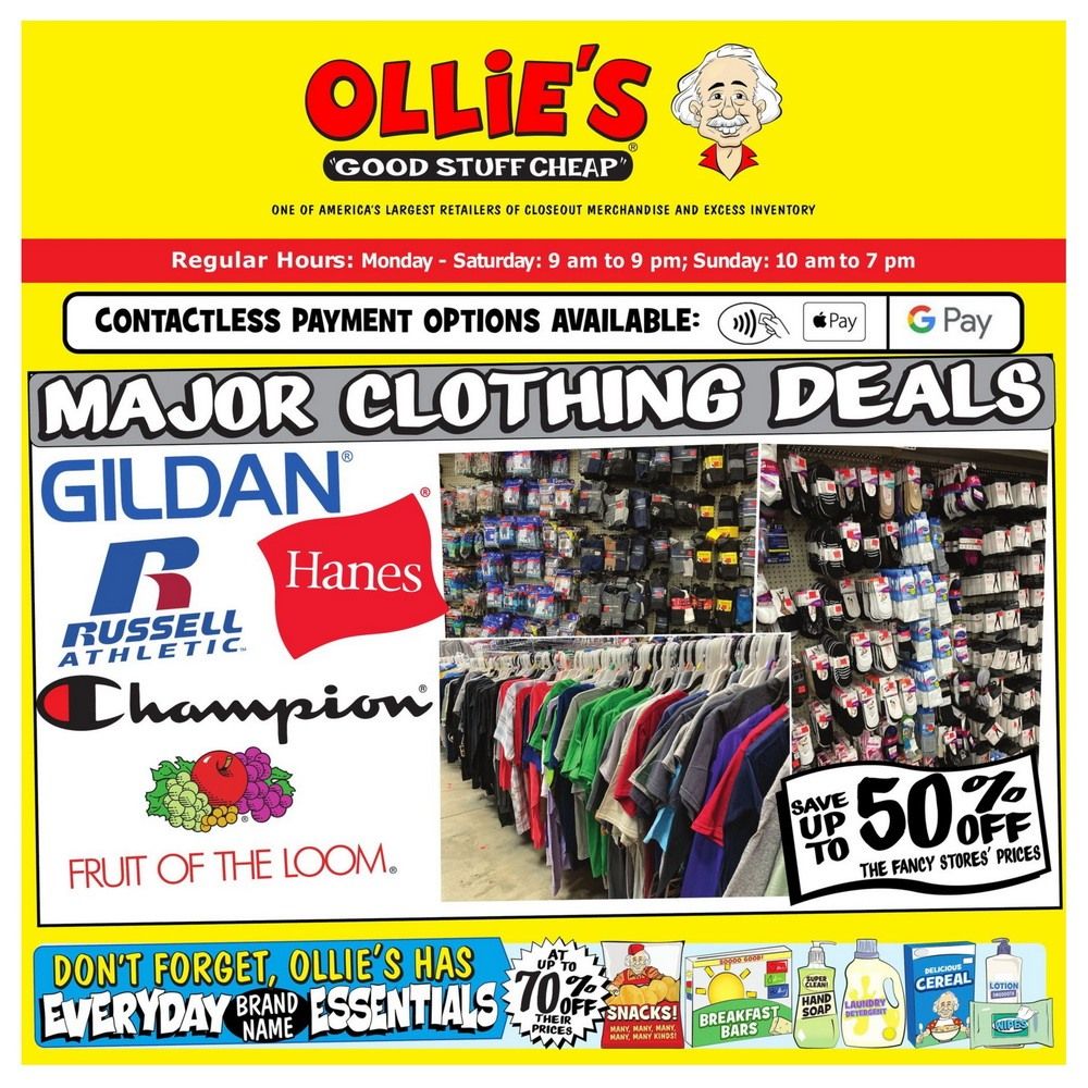 Ollie's Weekly Ad June 17 June 23, 2021