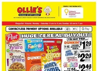 Ollie’s Weekly Ad June 24 – June 26, 2021
