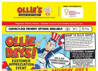 Ollie’s Weekly Ad June 27 – July 03, 2021