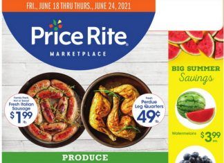 Price Rite Weekly Ad June 18 – June 24, 2021