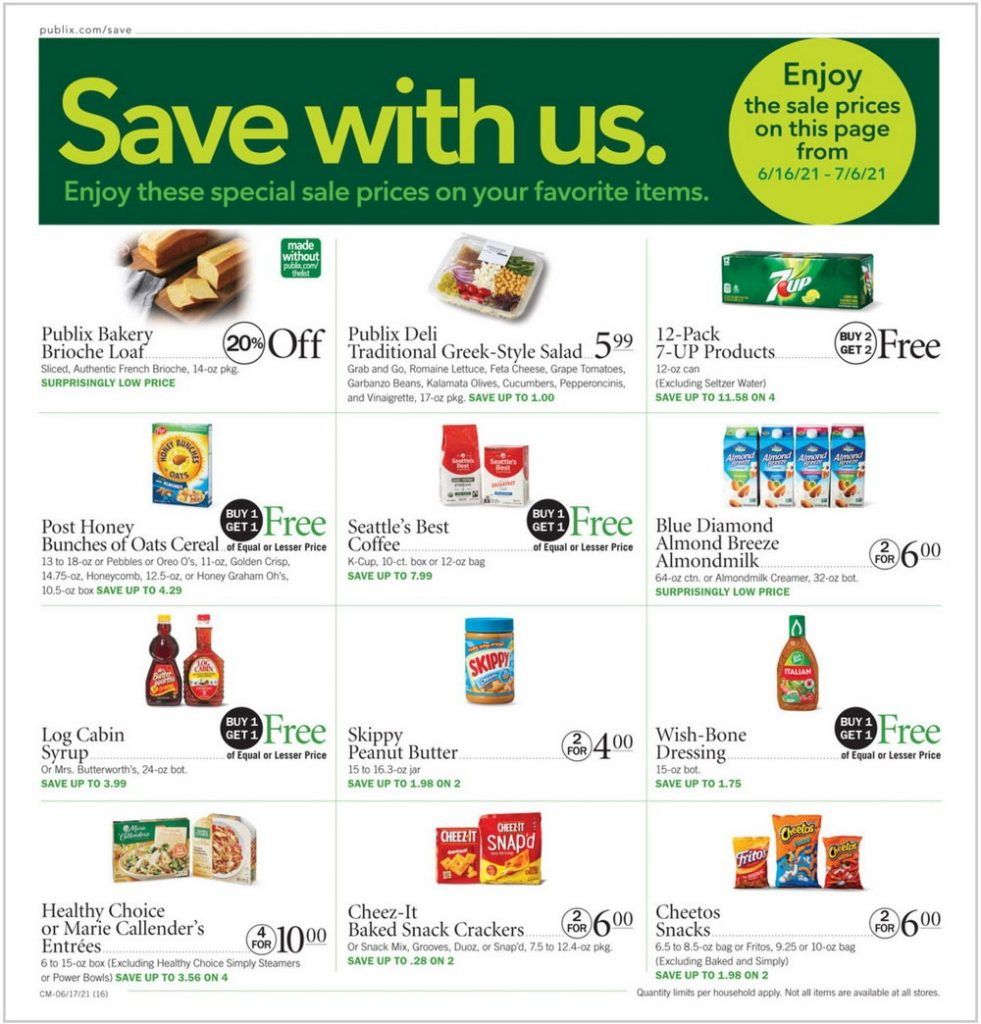 Publix Weekly Ad Jun 23 Jun 29, 2021