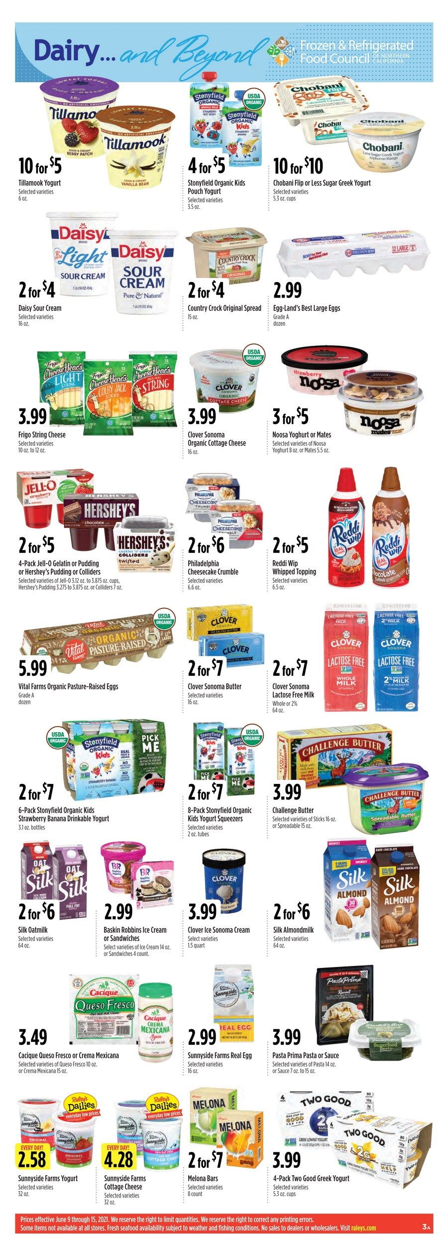 Raley's Supermarkets Weekly Ad Jun 09 – Jun 15, 2021