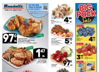Randalls Weekly Ad June 09 – June 15, 2021