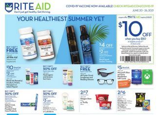 Rite Aid Weekly Ad June 20 – June 26, 2021