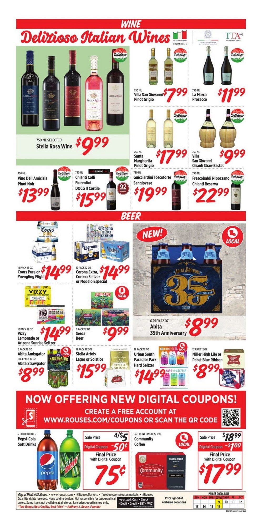 Rouses Weekly Ad June 09 June 16, 2021