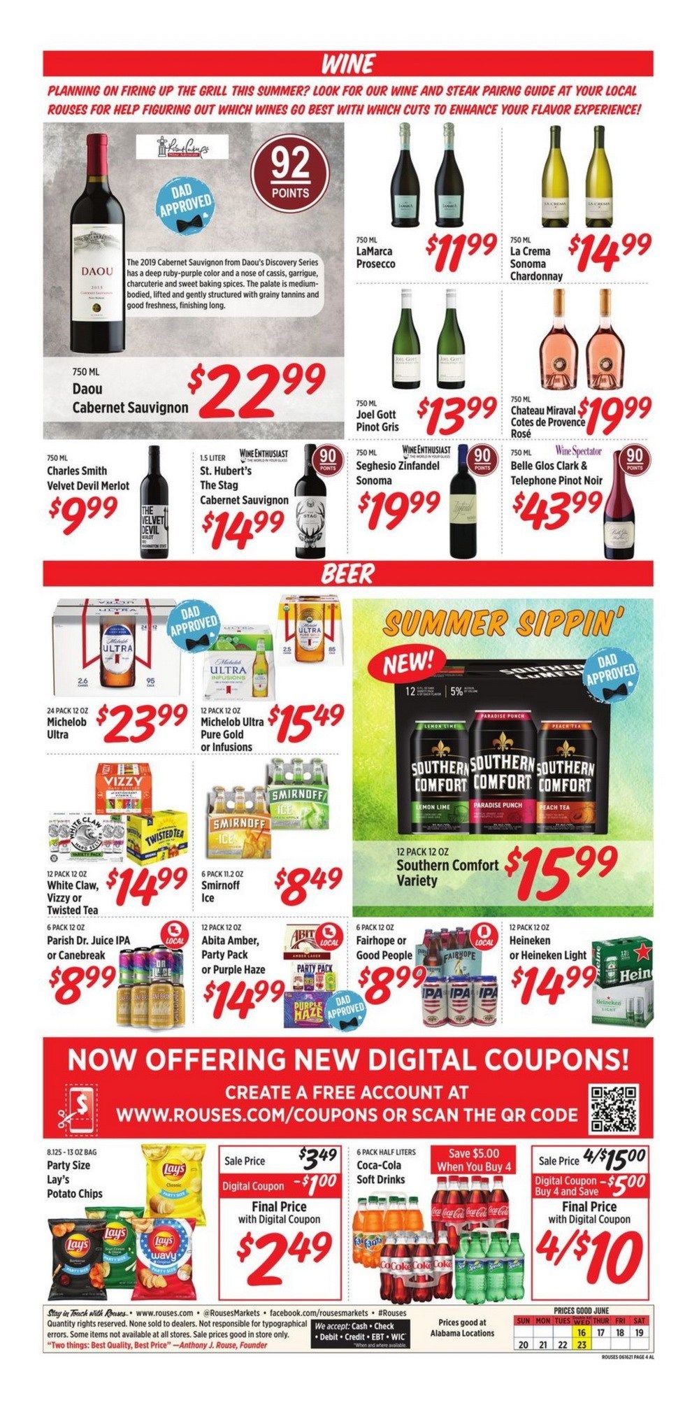 Rouses Weekly Ad June 16 June 23, 2021