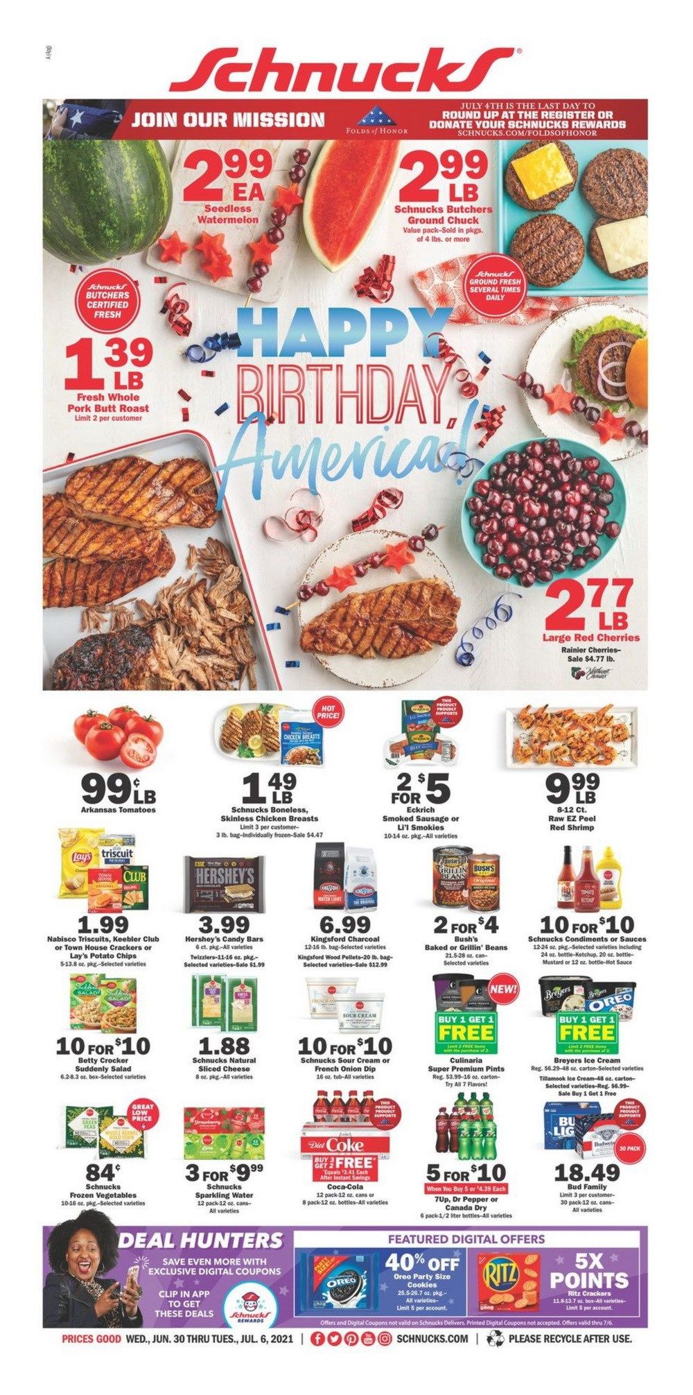 Schnucks Weekly Ad June 30 July 06, 2021