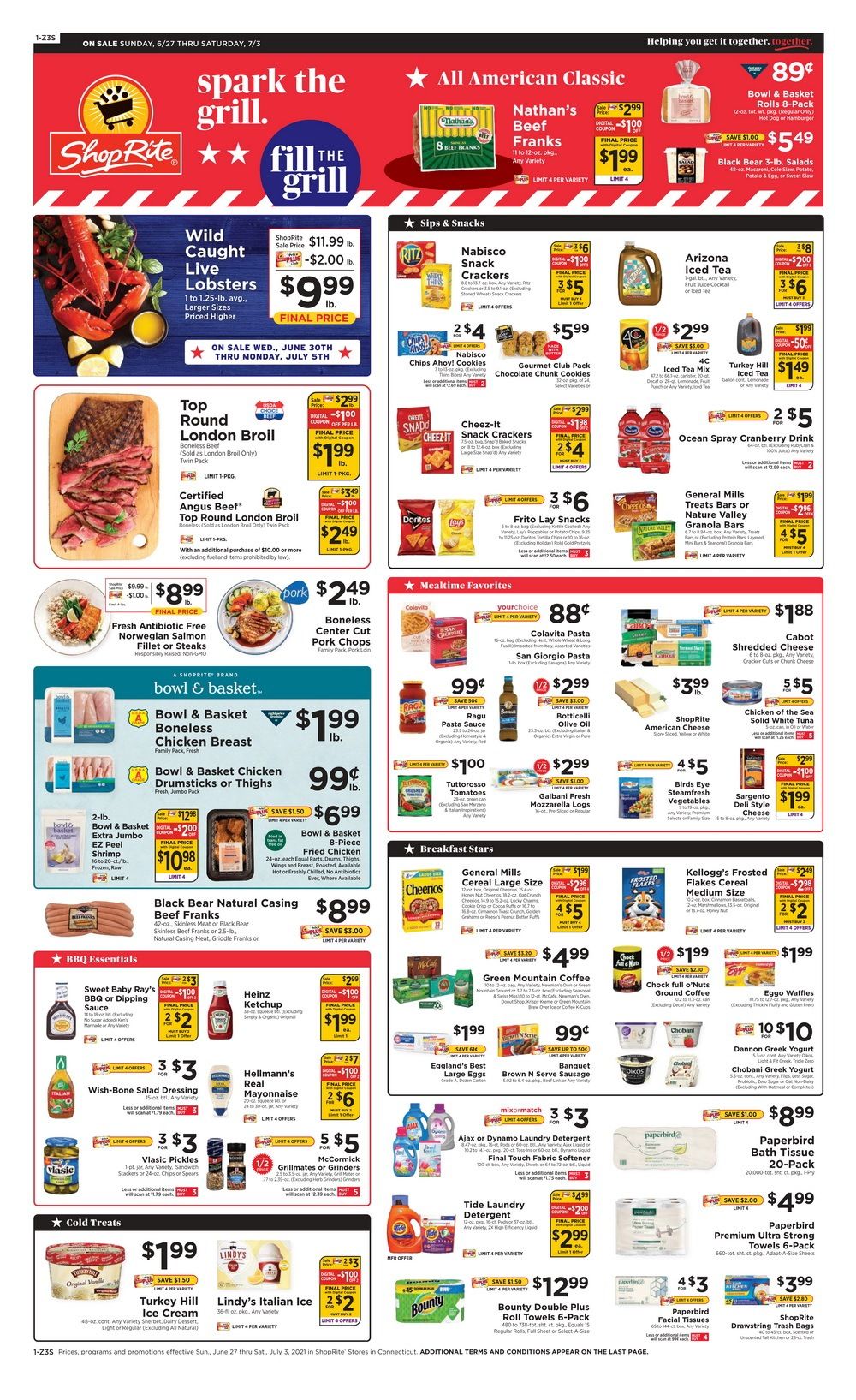 ShopRite Weekly Ad June 27 July 03, 2021