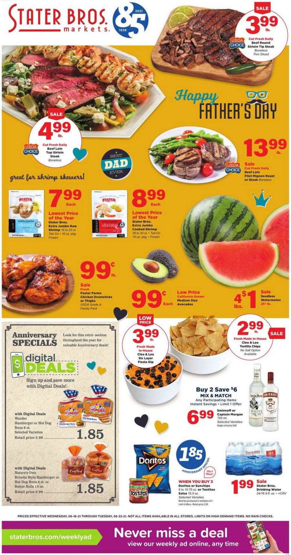 Stater Bros Weekly Ad Jun 16 Jun 22, 2021